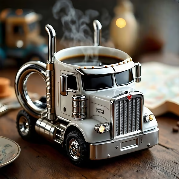 🔥Last day 49% OFF - 🚚Handcrafted Truck Coffee mug(💥Buy 2 Free Shipping)