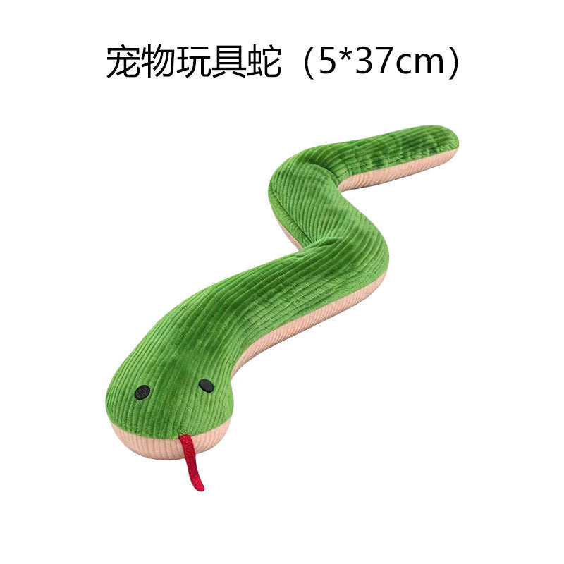 🎁Last Day 70% OFF - Realistic Snake Squeaky Dog Toy - BUY 1 GET 2 FREE(3 PCS)