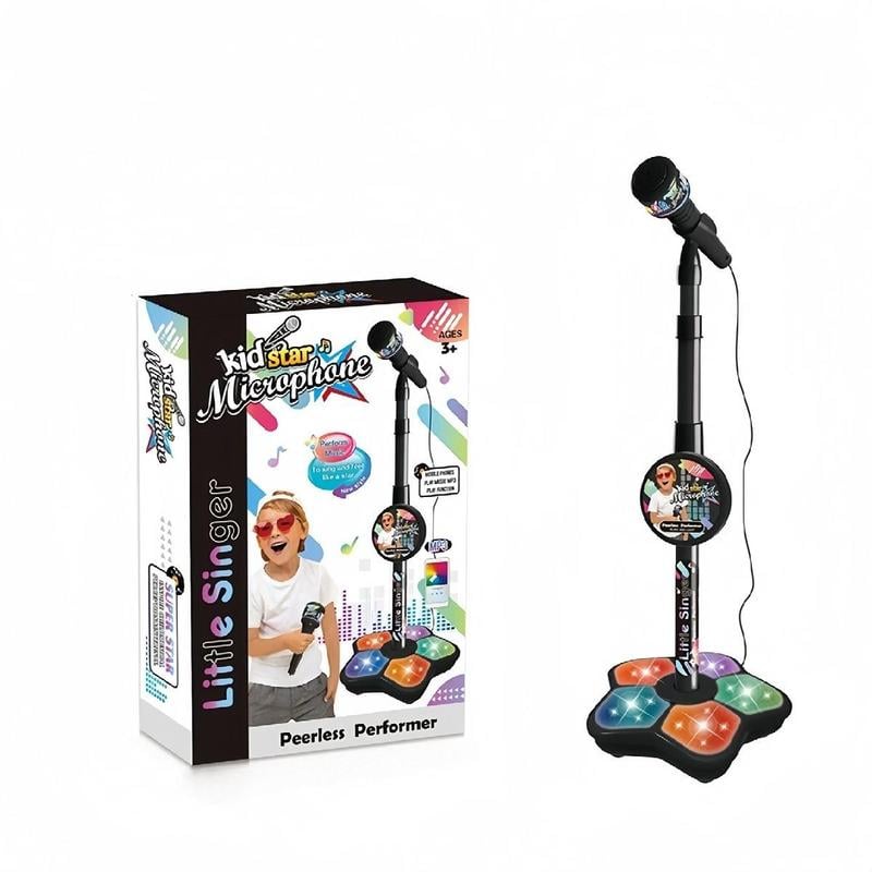 🔥Microphone Toy, Karaoke Machine Toy with Light