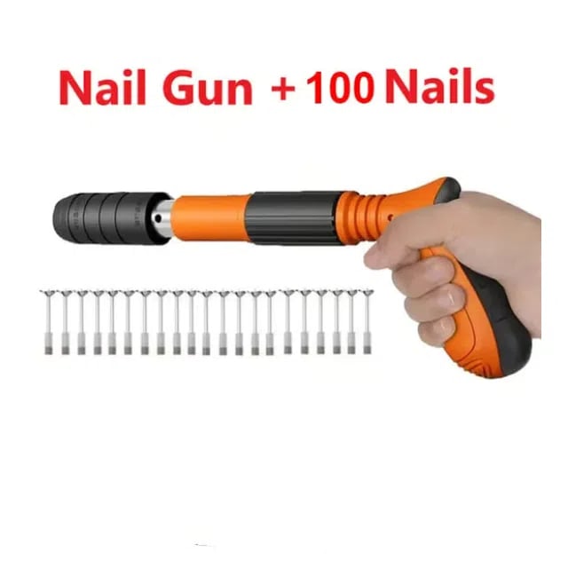 (🔥HOT SALE NOW 70% OFF🔥) - Woodworking and Decoration Integrated Nail shooter