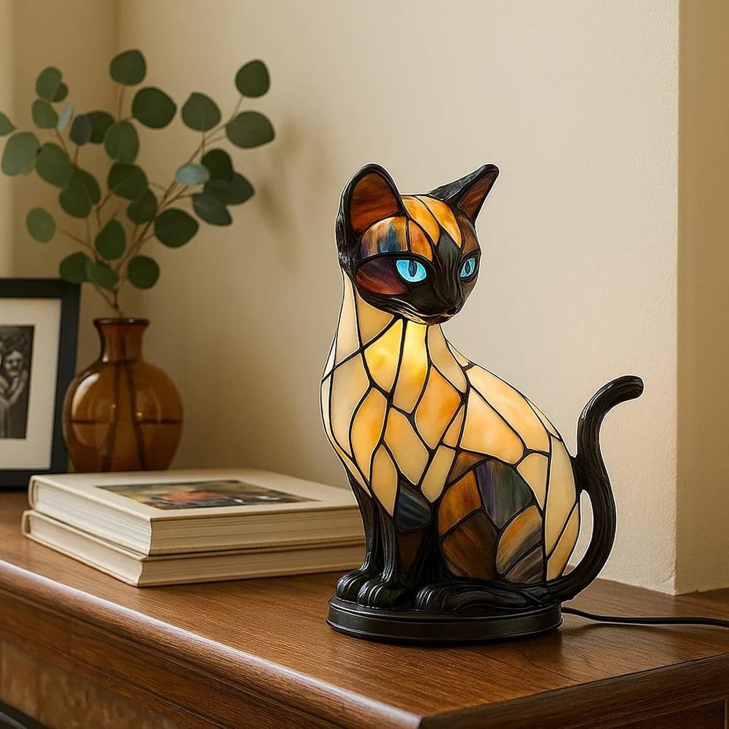 🐱Retro 3D Cute Cat LED Table Lamps