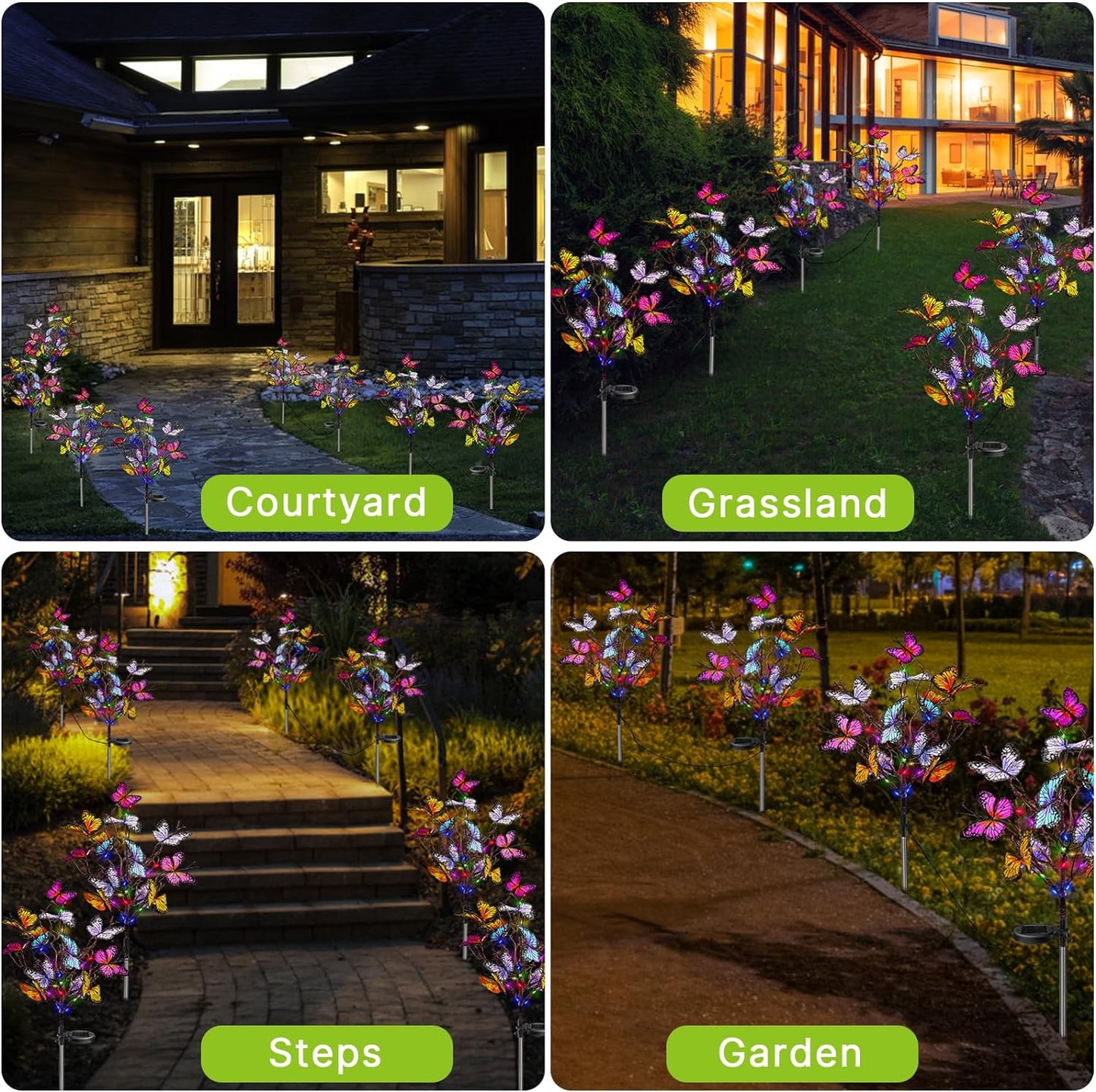 🦋Solar Outdoor Butterfly Lights💐 - BUY 4 SAVE $10 & FREE SHIPPING!!