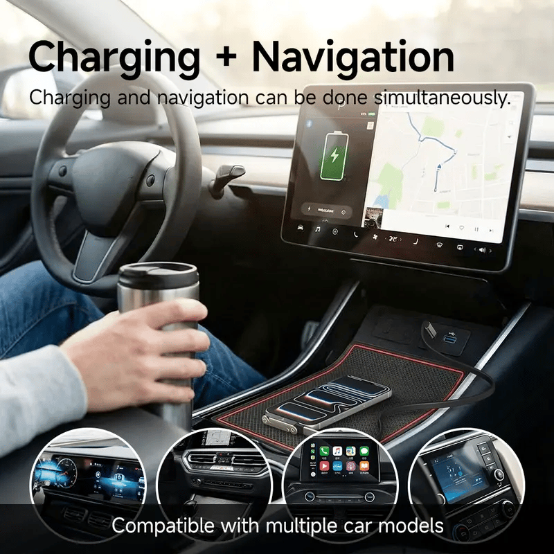 Upgraded version⚡  2-in-1 Invisible Holder Charger Cable – 240W Fast Charging Cord with Built-In Phone Stand