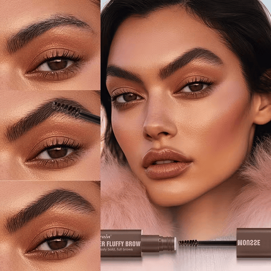 Eyebrow Volumizing Mousse, Buildable Soft & Full brows, All-day Wear, Flake Resistant