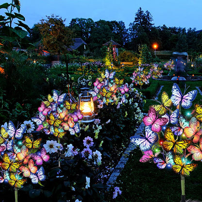 4-Solar Butterfly Tree Decorative Light