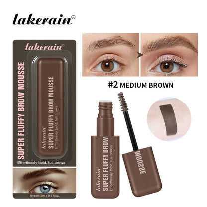 Eyebrow Volumizing Mousse, Buildable Soft & Full brows, All-day Wear, Flake Resistant