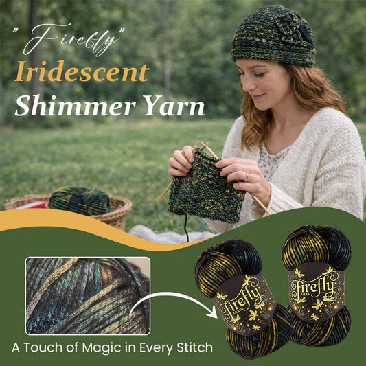 ✨Iridescent Shimmer Yarn: A Touch of Magic in Every Stitch