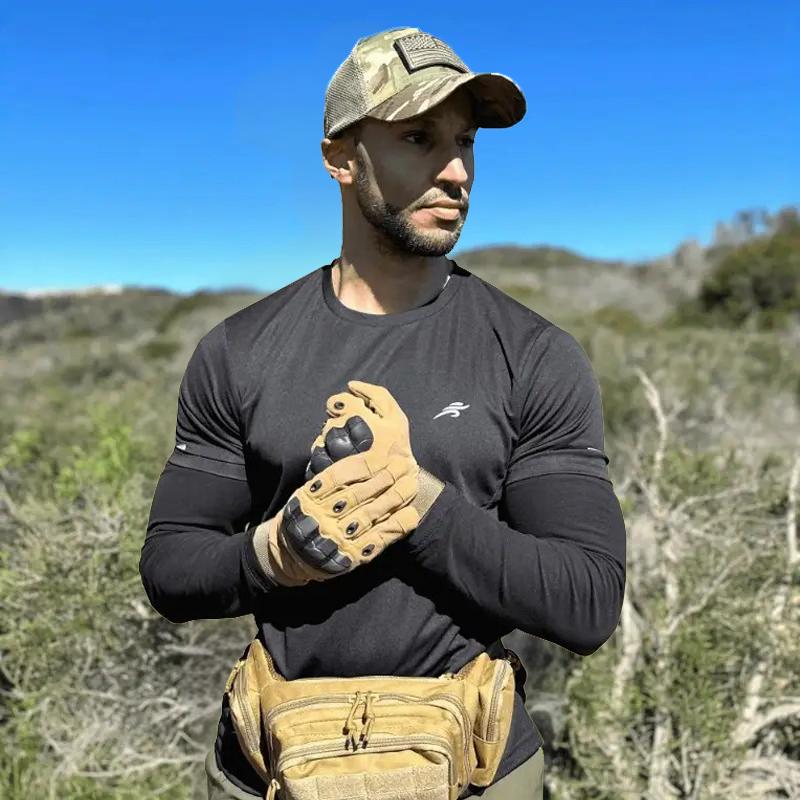 (🎁Last Day 49% OFF)🧤Tactical Full Finger Gloves with Soft Knuckle Protection