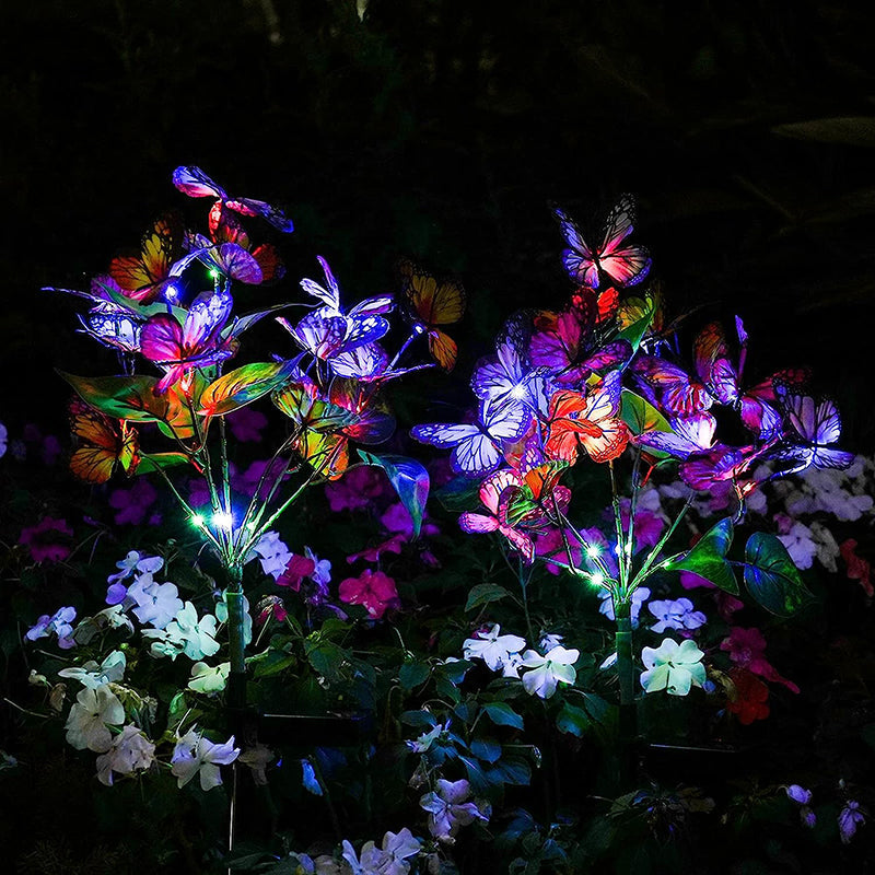 4-Solar Butterfly Tree Decorative Light