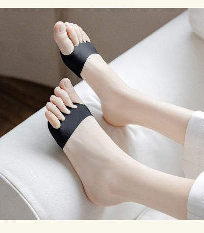 👠🧦 Five-Toe Forefoot Pads for Women – Shock-Absorbing Half Insoles (8pcs) 💖