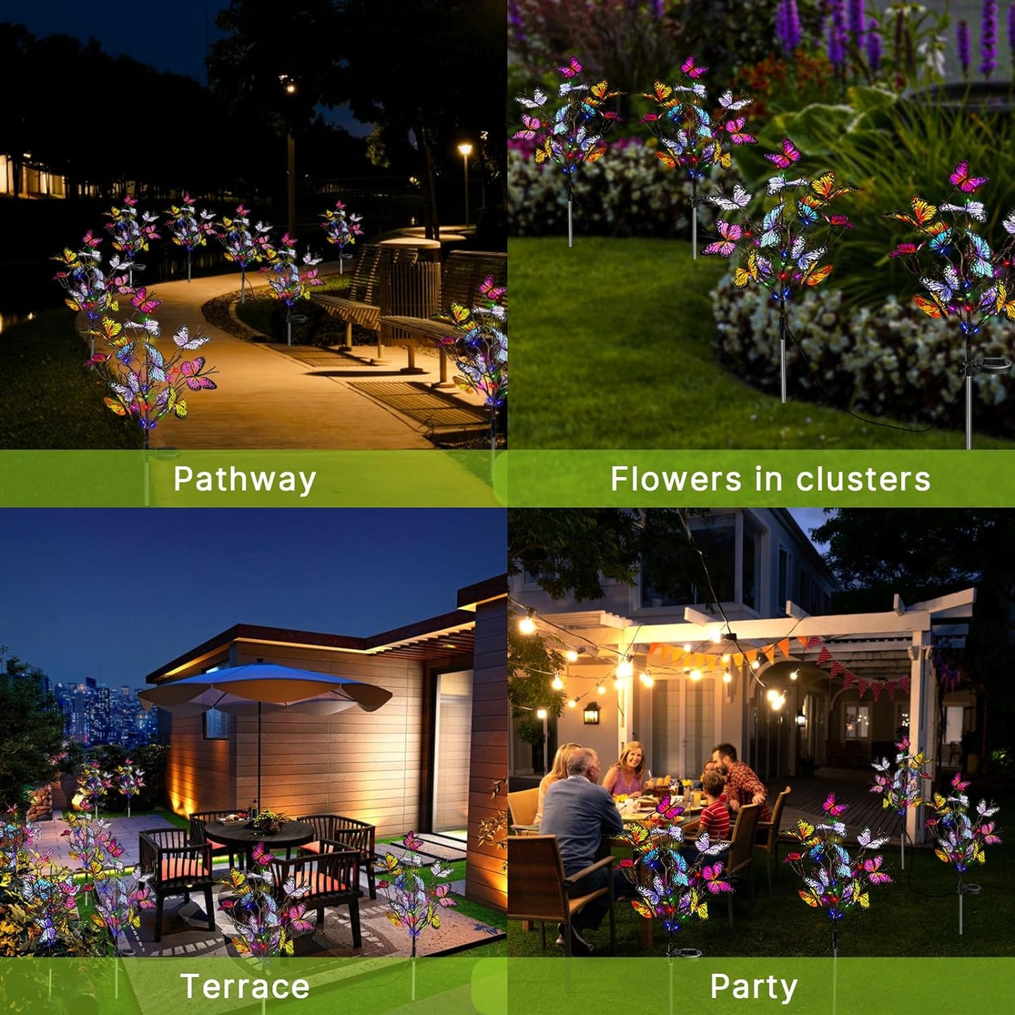 🦋Solar Outdoor Butterfly Lights💐 - BUY 4 SAVE $10 & FREE SHIPPING!!