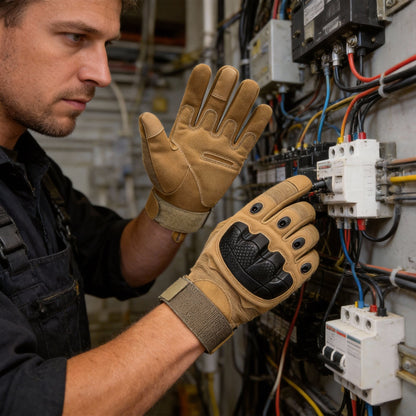 (🎁Last Day 49% OFF)🧤Tactical Full Finger Gloves with Soft Knuckle Protection