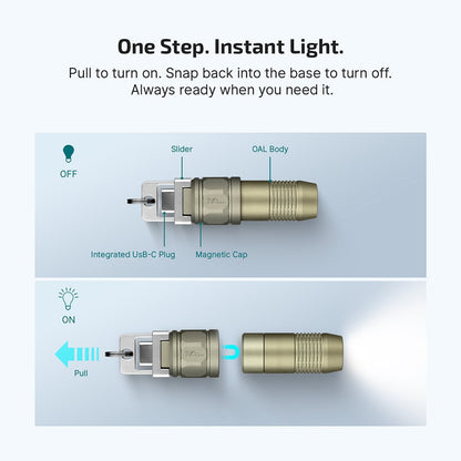 💡iUltra OAL Keychain Flashlight
