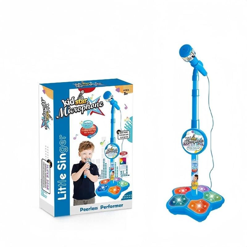 🔥Microphone Toy, Karaoke Machine Toy with Light