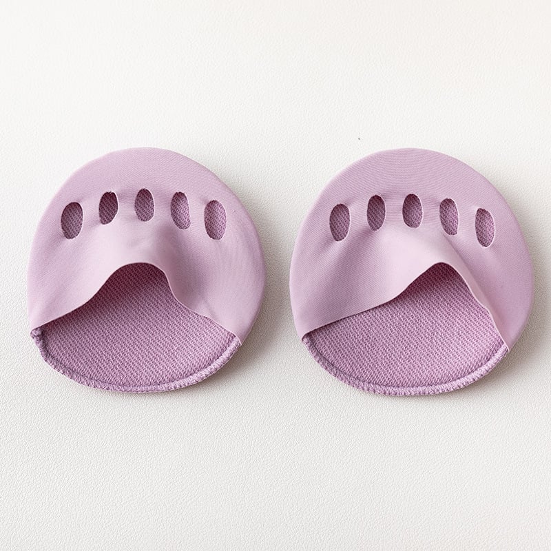 👠🧦 Five-Toe Forefoot Pads for Women – Shock-Absorbing Half Insoles (8pcs) 💖