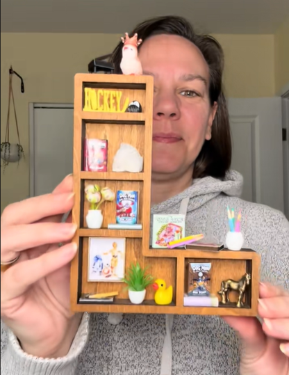 🏆35K+ SOLD!Miniature Alphabet Shelf Decor - Buy 2 Get 60% Off