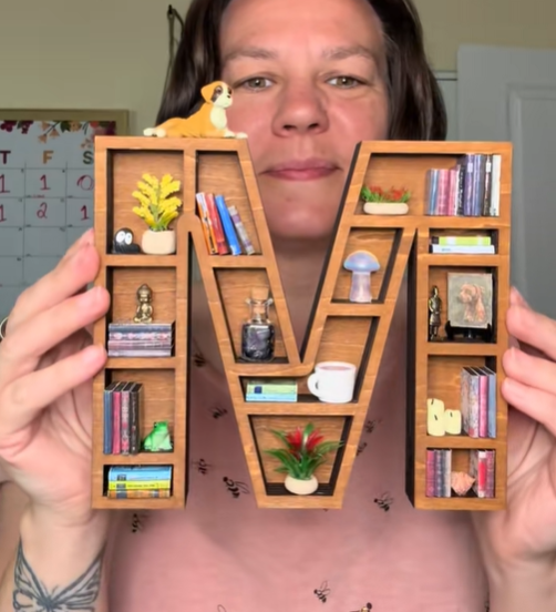 🏆35K+ SOLD!Miniature Alphabet Shelf Decor - Buy 2 Get 60% Off