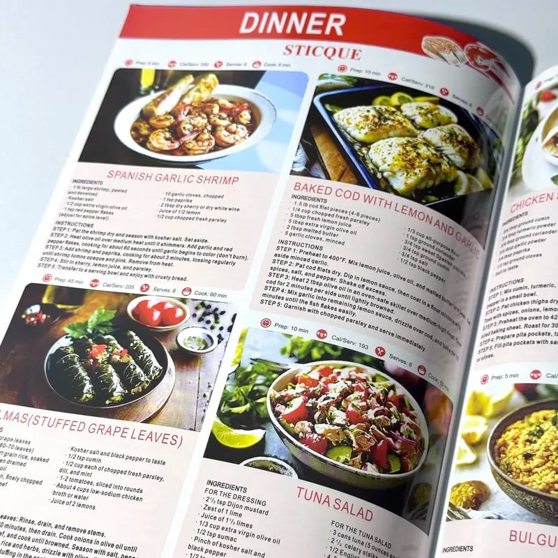 🎁Last Day 60% OFF🔥3-Pack Mediterranean Diet Chart Food List 2026, Mediterranean Ingredient Meal Plan