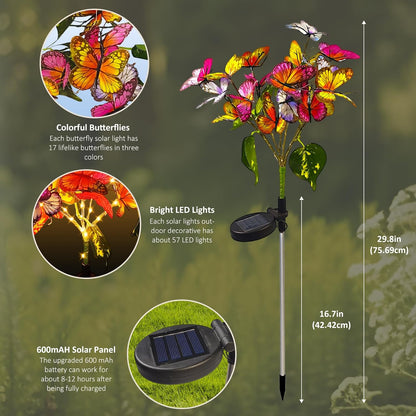 🦋Solar Outdoor Butterfly Lights💐 - BUY 4 SAVE $10 & FREE SHIPPING!!