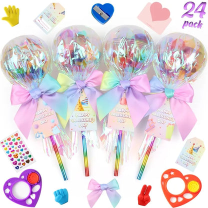 💥Last Day 49% OFF💥24 Pack Valentines Day Gifts-Giant Lolly with Gift Cards🎁❤️
