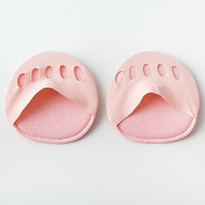 👠🧦 Five-Toe Forefoot Pads for Women – Shock-Absorbing Half Insoles (8pcs) 💖