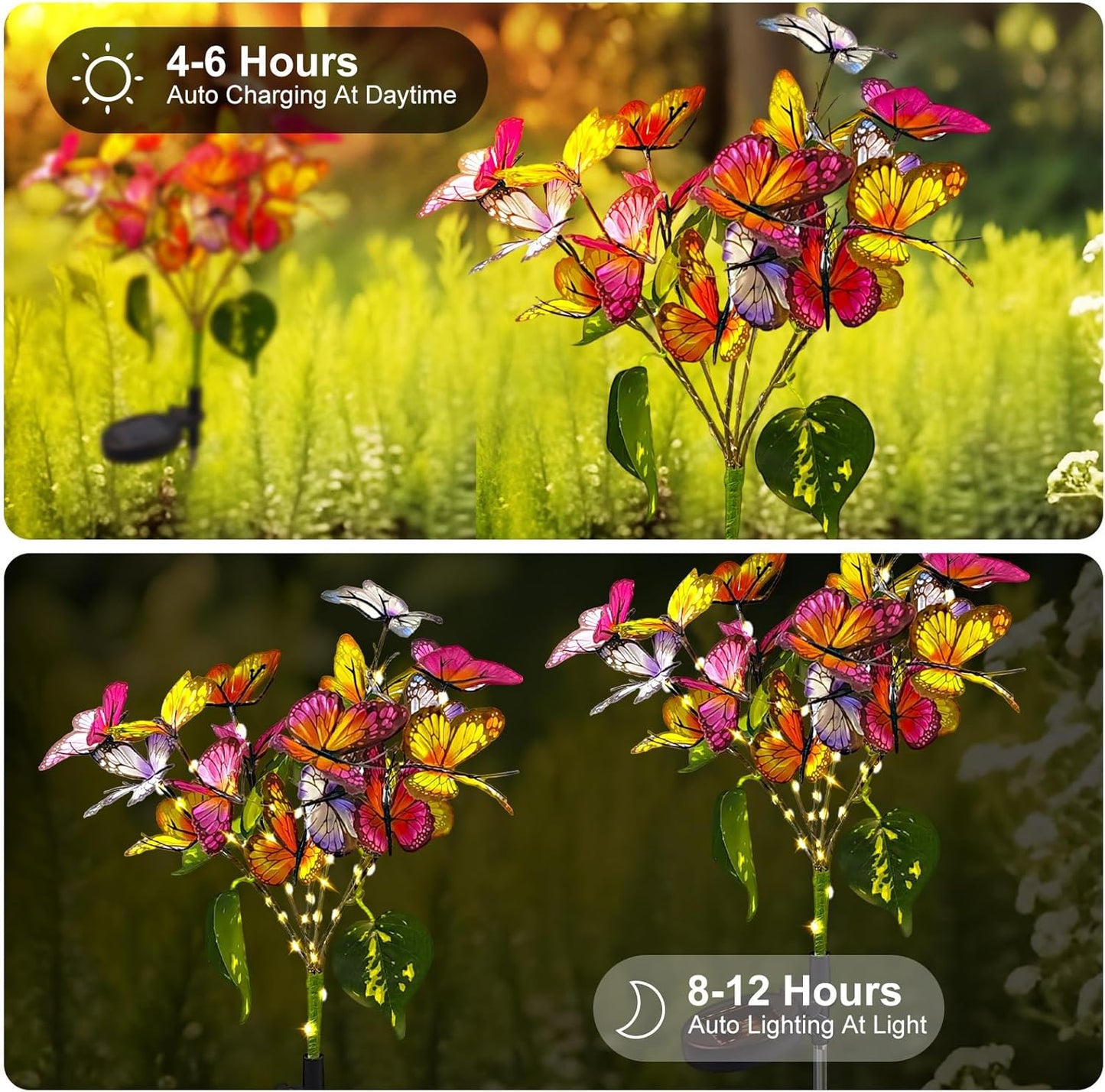 🦋Solar Outdoor Butterfly Lights💐 - BUY 4 SAVE $10 & FREE SHIPPING!!
