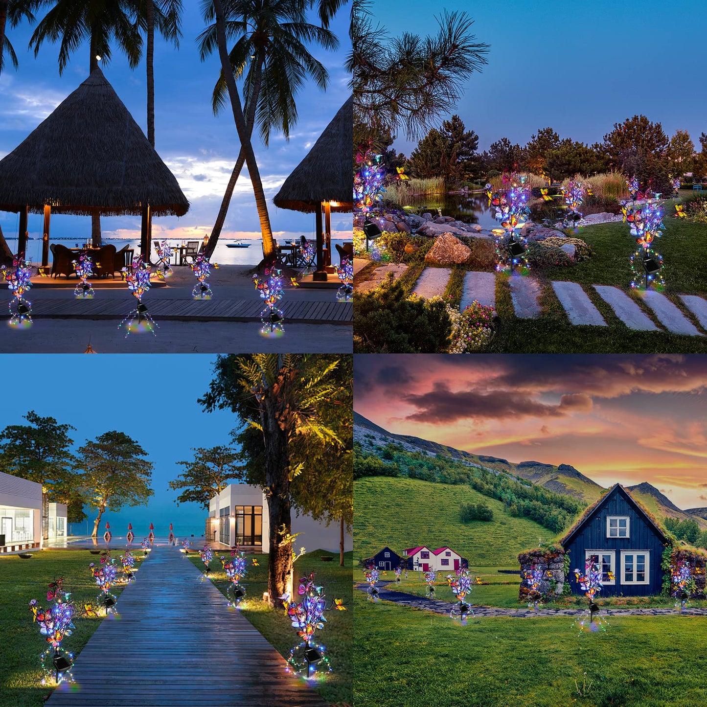 🦋Solar Outdoor Butterfly Lights💐 - BUY 4 SAVE $10 & FREE SHIPPING!!