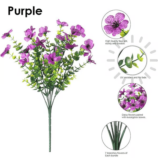 🌸Hot Sale-UV Resistant Colorful Artificial Flower