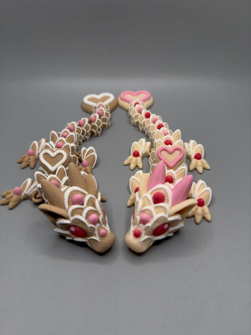 Sugar Cookie Dragon: 3D Printed Articulated Fidget Toy