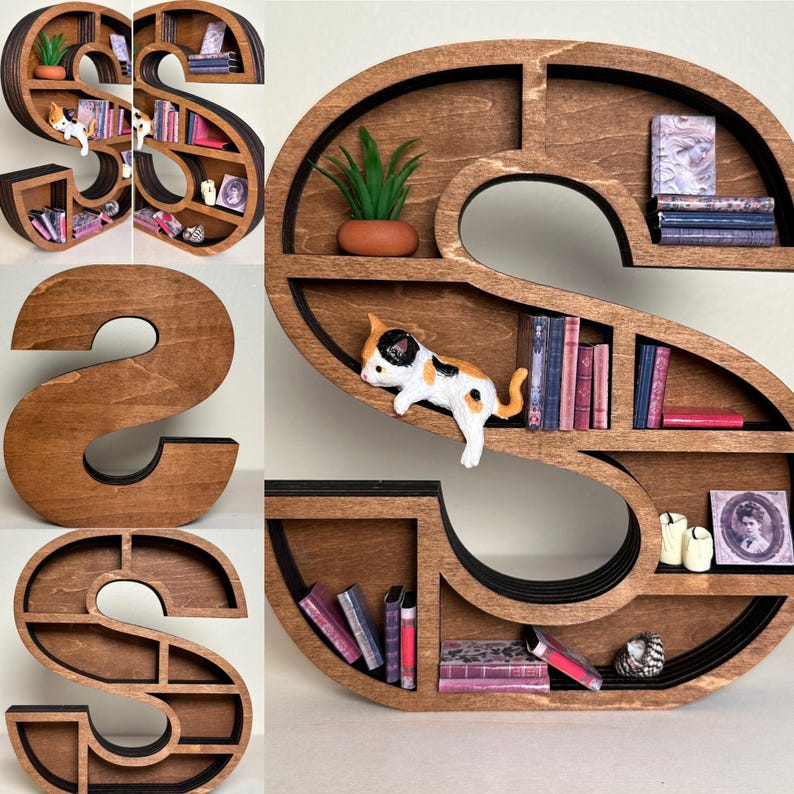 🏆35K+ SOLD!Miniature Alphabet Shelf Decor - Buy 2 Get 60% Off