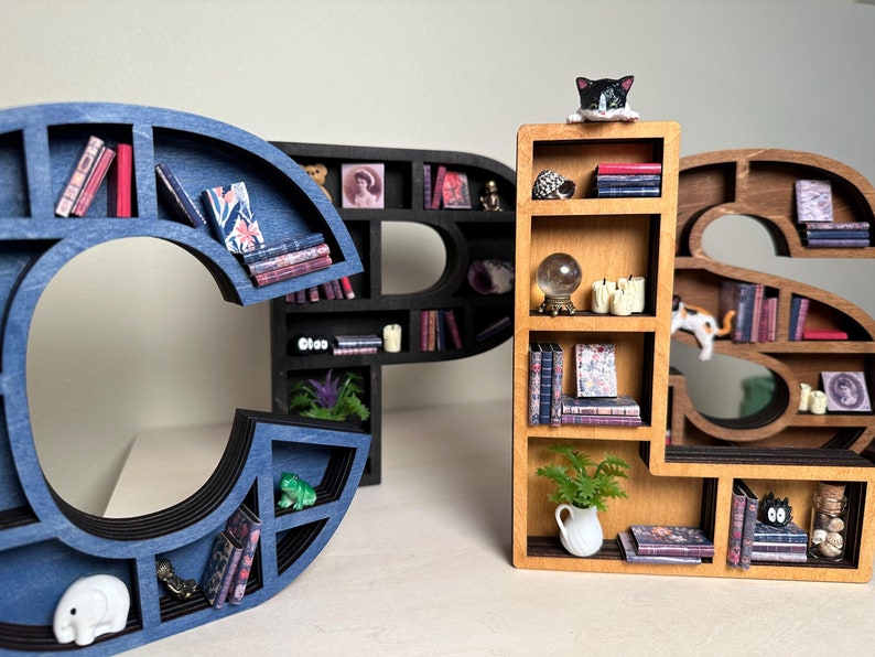 🏆35K+ SOLD!Miniature Alphabet Shelf Decor - Buy 2 Get 60% Off